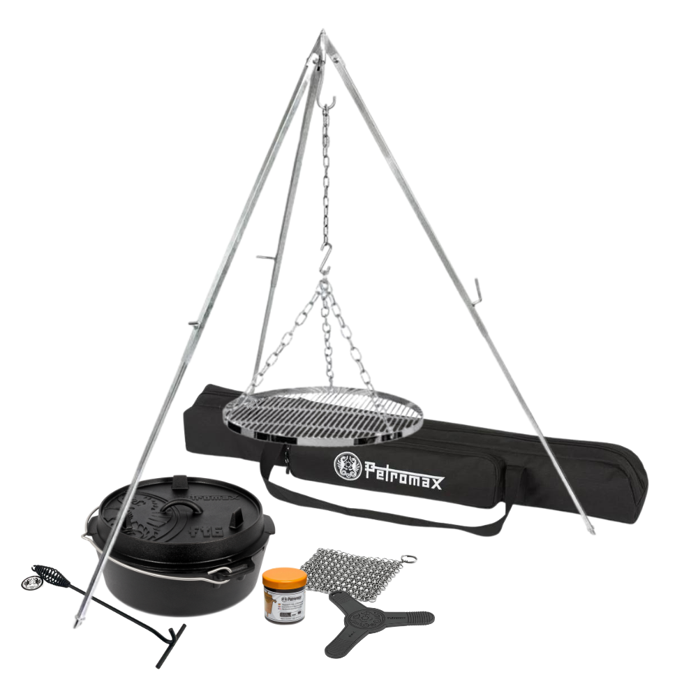 Petromax Dreibein Dutch Oven Set ft6-t mit Zubehör