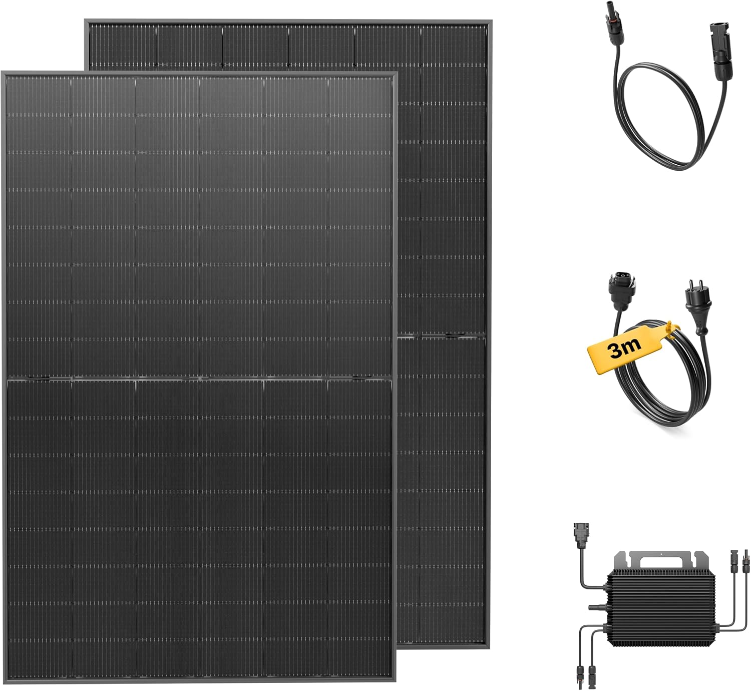 Solakon Balkonkraftwerk 900W Komplettset