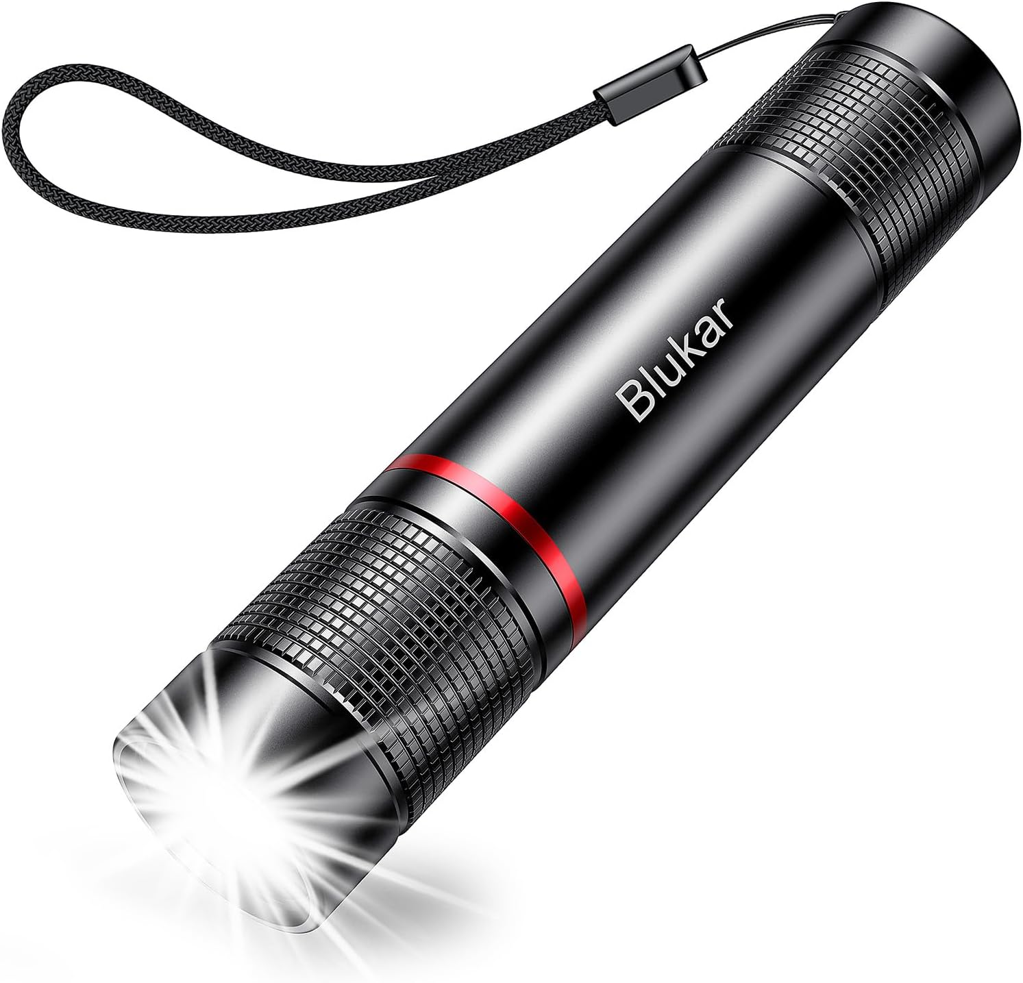 Blukar LED Taschenlampe 2000 Lumen zoombare Mini Torch