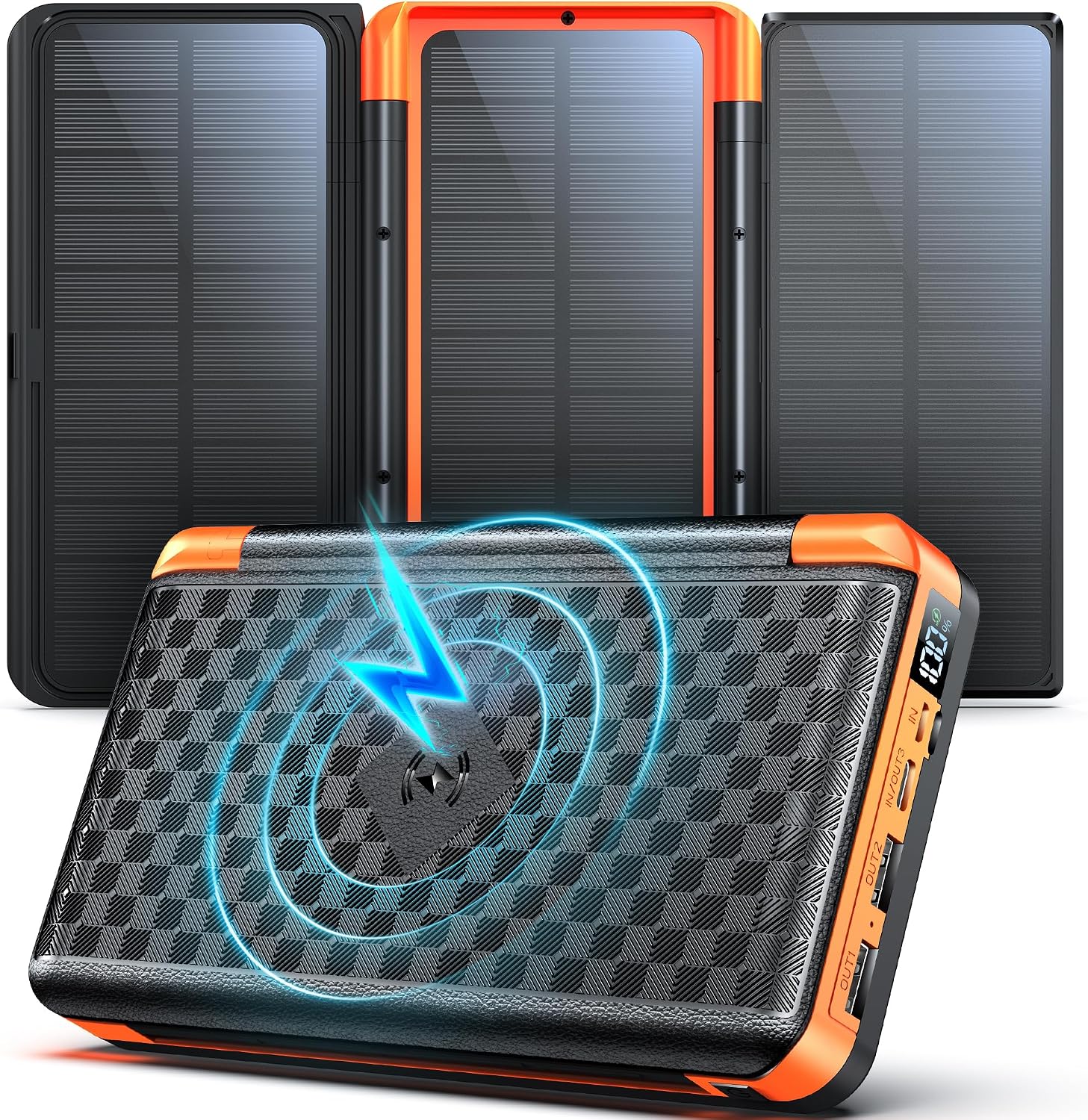 RIAPOW Solar Powerbank 63200 mAh