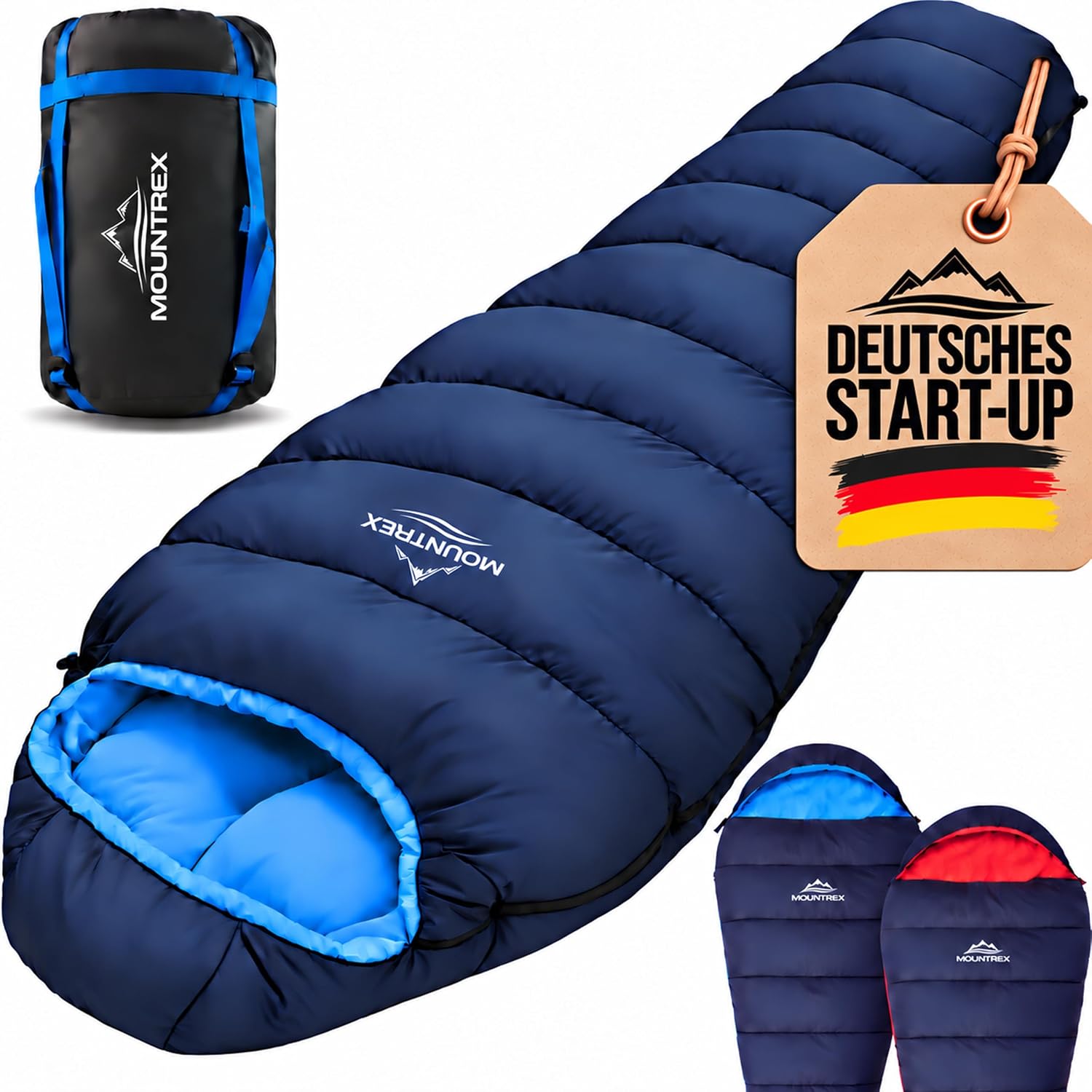 MOUNTREX Winterschlafsack für Notfall und Outdoor