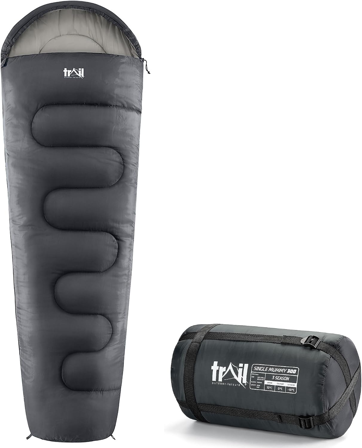 Trail Mumienschlafsack 3-Jahreszeiten